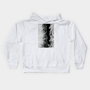 Icy Waves Kids Hoodie